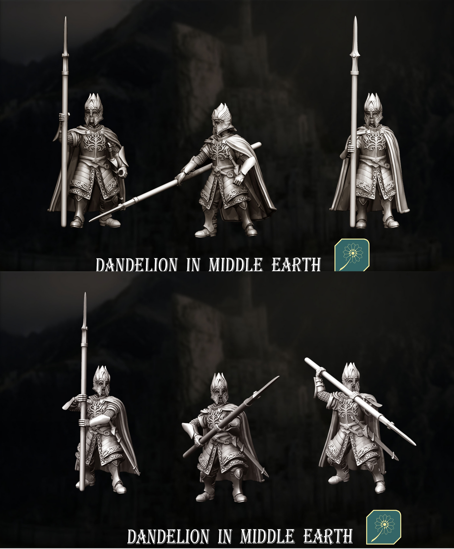 Citadel guard with spear