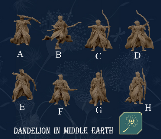 Darkwood Armoured Elves with bow