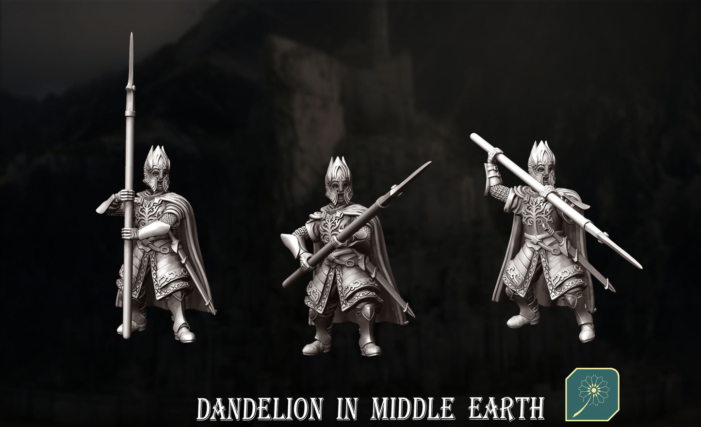 Citadel guard with spear