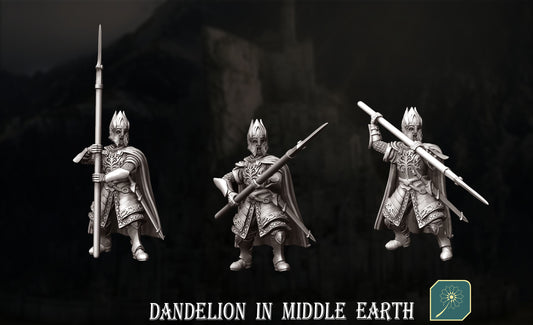 Garde de la citadelle avec lance