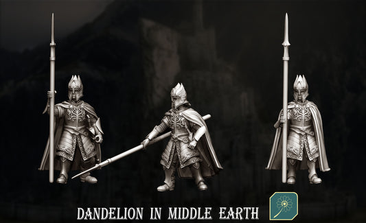 Garde de la citadelle avec lance