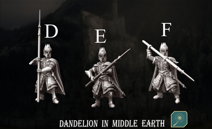 Citadel guard with spear