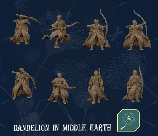 Darkwood Armoured Elves with bow