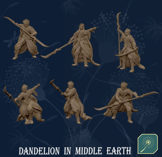 Darkwood Armoured Elves with glaive
