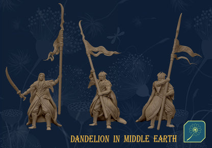 Elf mit Banner
