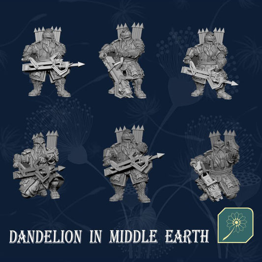 Dwarf warriors with crossbow